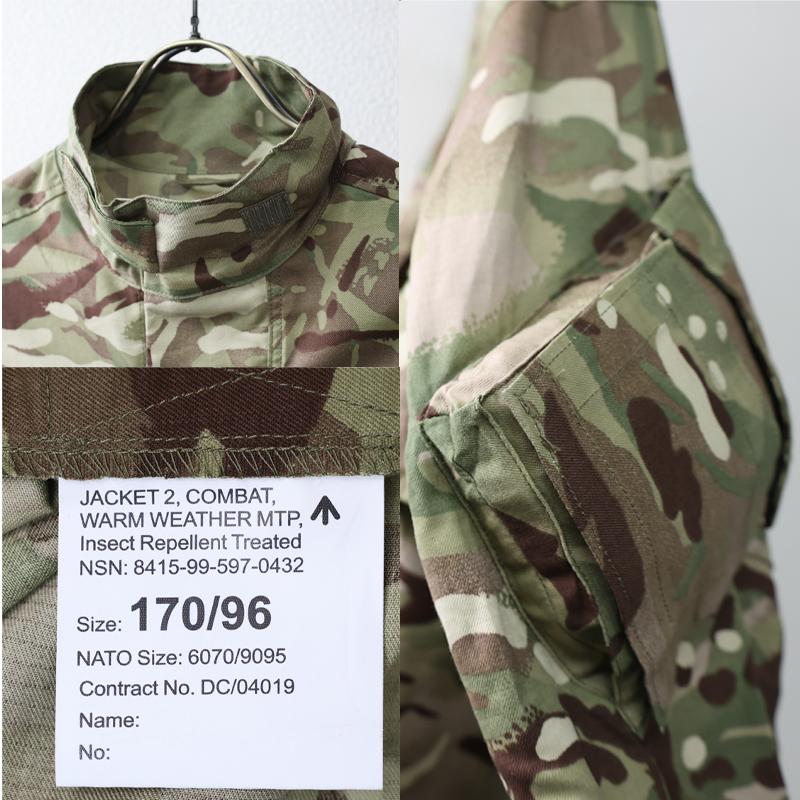 イギリス軍 MTP迷彩 WARM WEATHER コンバットジャケット《実物・新品