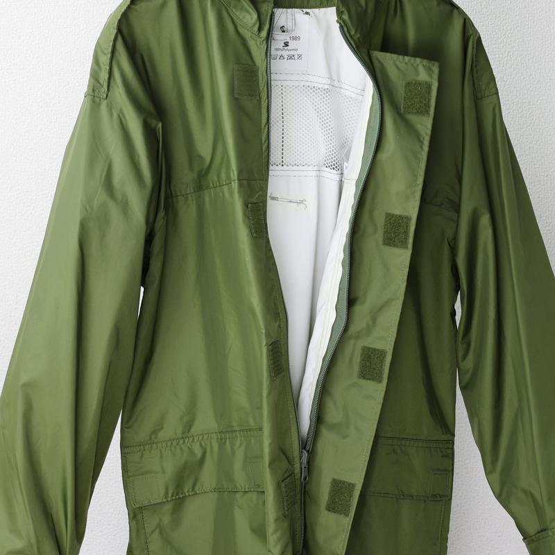 デンマーク軍. Lightweight レインコート[OD]《実物・新品(未使用品