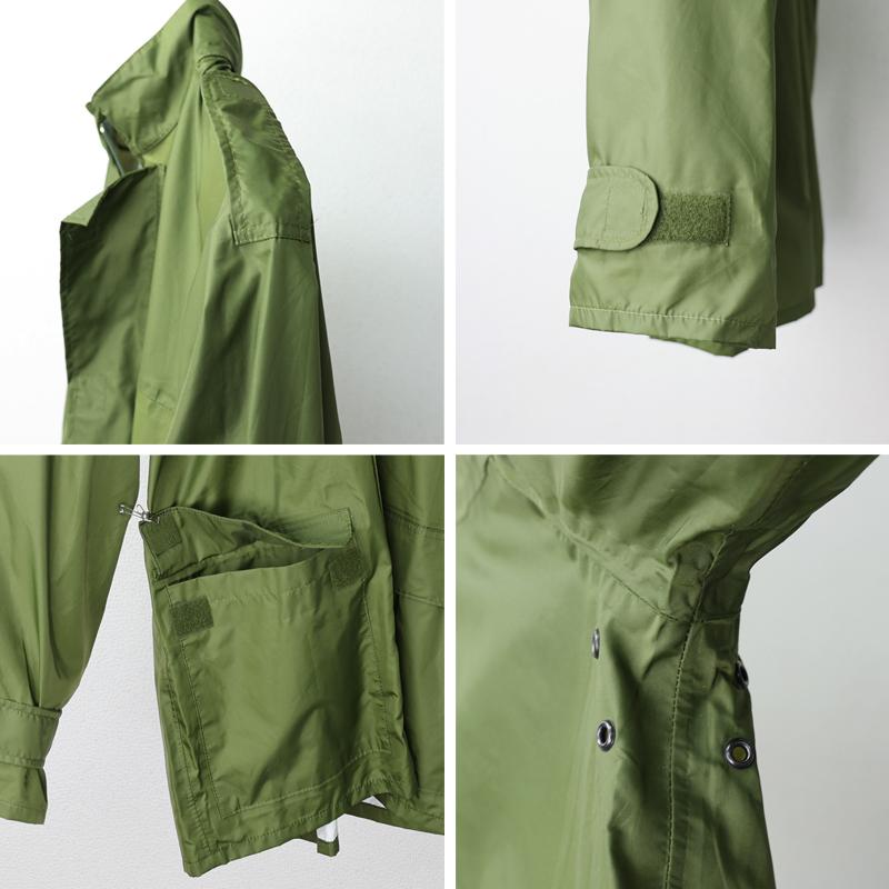 デンマーク軍. Lightweight レインコート[OD]《実物・新品(未使用品