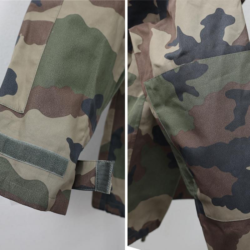 フランス軍. CCE迷彩 WATERPROOFパーカー 《実物・USED》 FRA 軍モノ