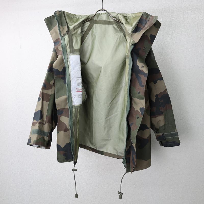 フランス軍. CCE迷彩 WATERPROOFパーカー 《実物・USED》 FRA 軍 フランス軍. CCE迷彩 WATERPROOFパーカー 《実物・USED》 FRA 軍