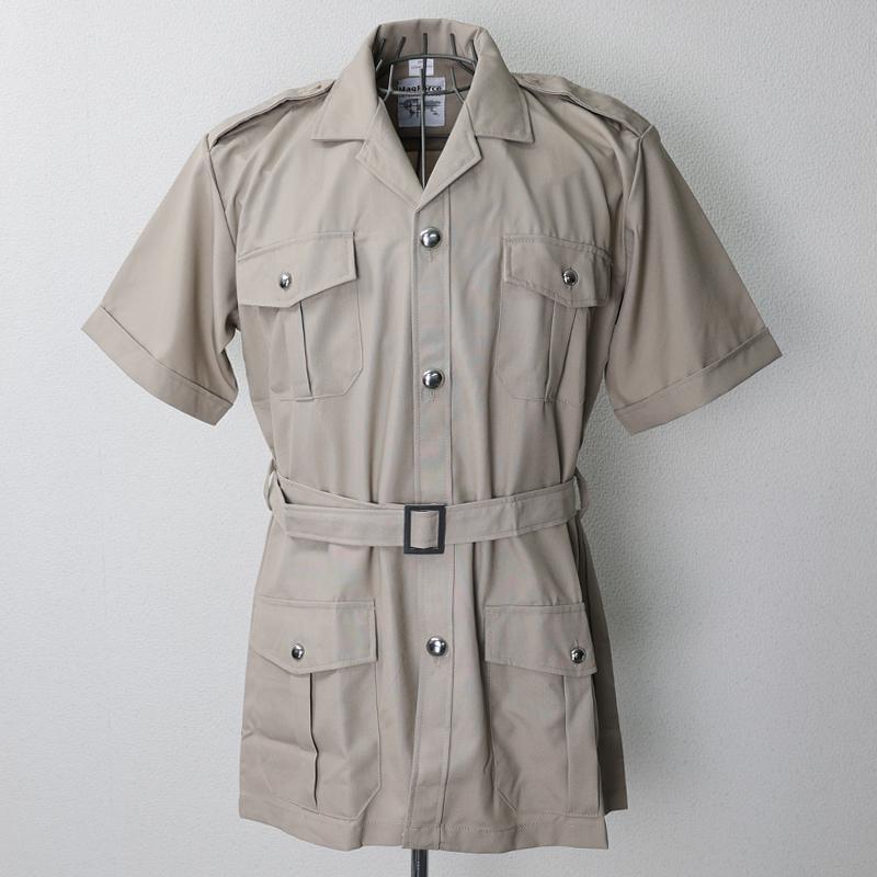 ★アメリカ軍＊コットン＆カーキ＊トロピカルジャケット（実物） ☆アメリカ軍＊コットン＆カーキ＊トロピカルジャケット（実物