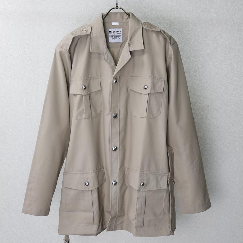 フランス軍. カーキ トロピカルジャケット[長袖] 仏軍 FRA 熱帯