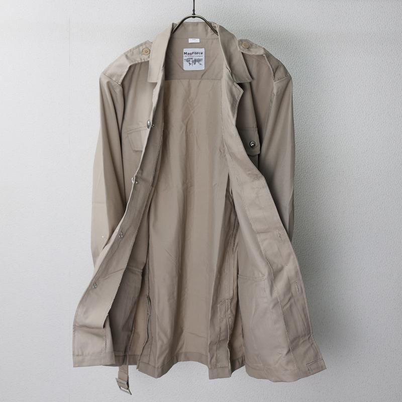 フランス軍. カーキ トロピカルジャケット[長袖] 仏軍 FRA 熱帯