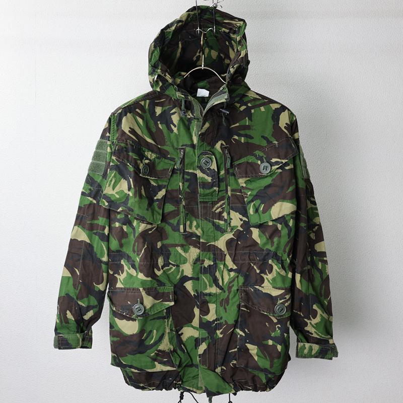 UK. WINDPROOF コンバットスモック[DPMグリーン]《実物・USED