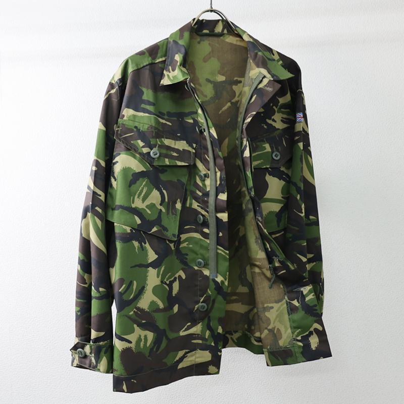 イギリス軍JACKET DPM.FIELDミリタリージャケット迷彩　中田商店 イギリス軍実物 DPM 迷彩ジャケット ミリタリーショップ 革ジャン 中田商店