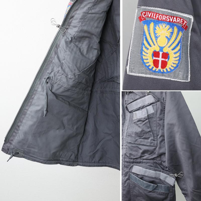 デンマーク.民間防衛隊用 M-71ジャケット《実物・新品(未使用品