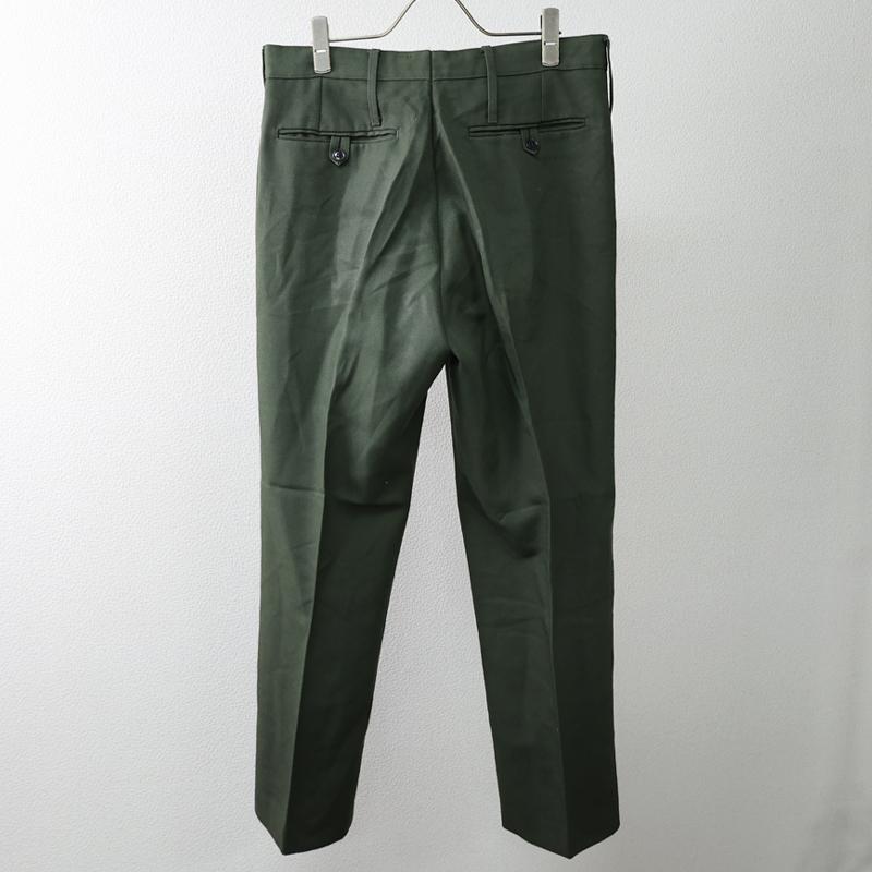 イギリス軍 ARMY BARRACKパンツ[グリーン]《実物・USED(極美品)》放