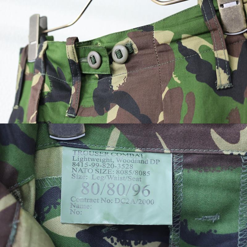 イギリス軍 DPM迷彩 Light Weight コンバットパンツ《実物・新品(未