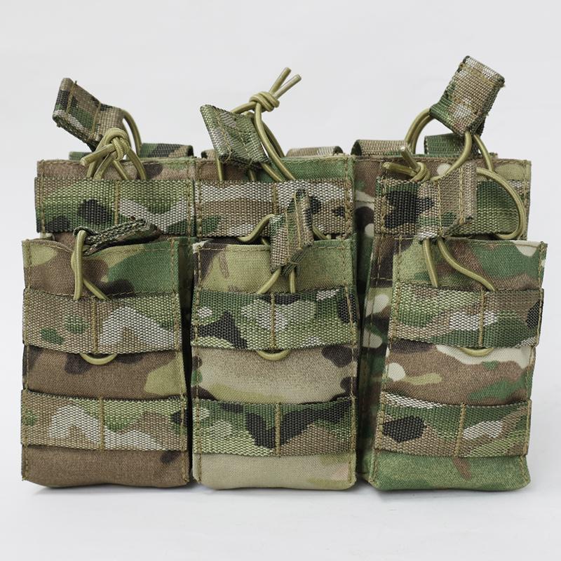 MAXTACS US. オープントップ W3連マガジンポーチ[Multicam]アメリカ