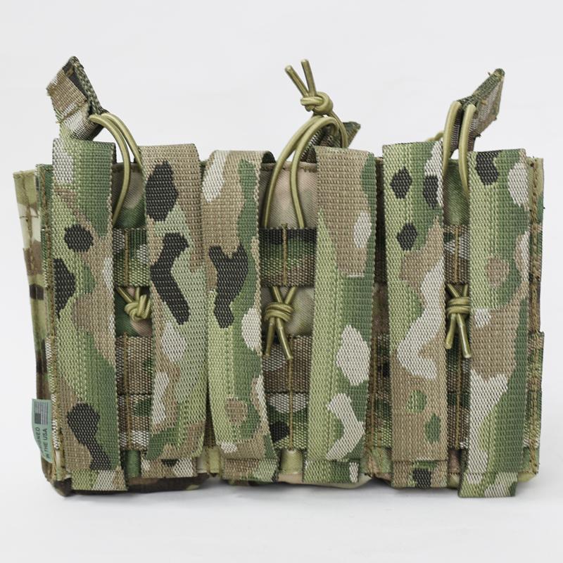 MAXTACS US. オープントップ W3連マガジンポーチ[Multicam]アメリカ