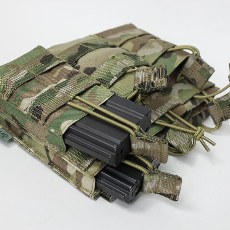 MAXTACS US. オープントップ W3連マガジンポーチ[Multicam]アメリカ
