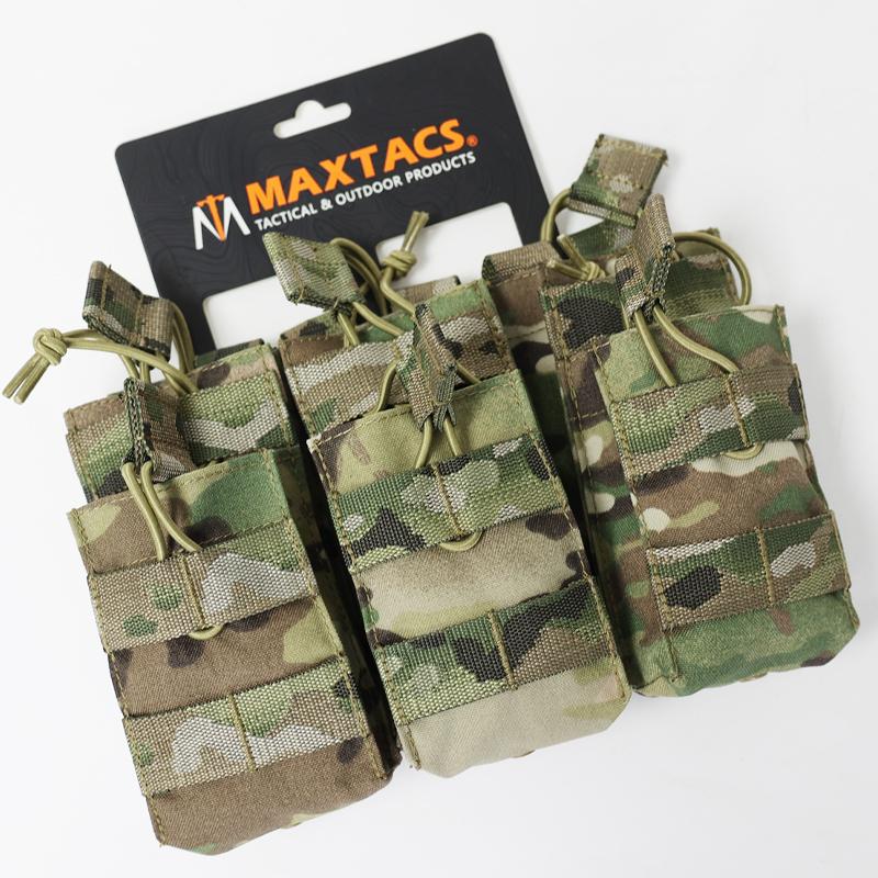 MAXTACS US. オープントップ W3連マガジンポーチ[Multicam]アメリカ