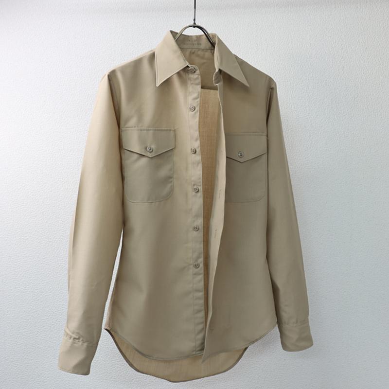 US. 海兵隊用カーキシャツ(14×34)《実物・新品(未使用品)》デッド