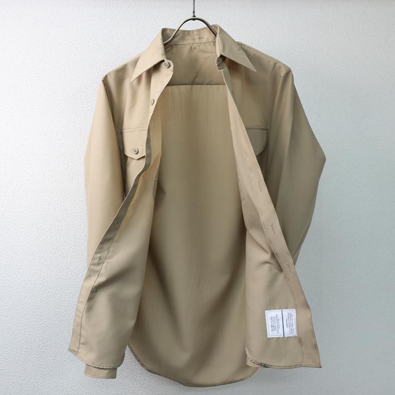 US. 海兵隊用カーキシャツ(14×34)《実物・新品(未使用品