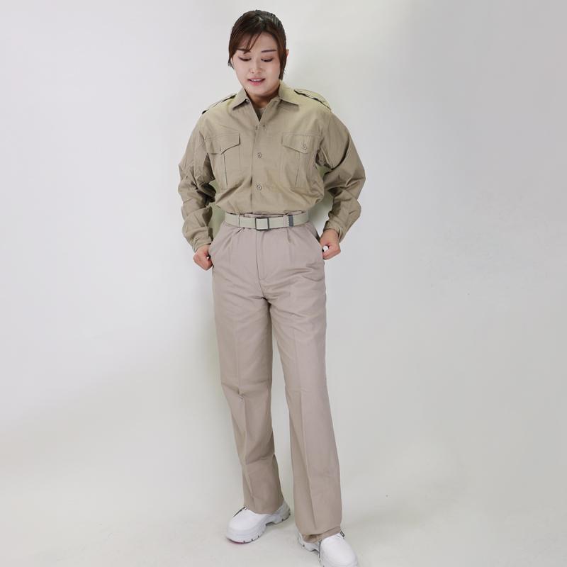 フランス軍. 制服用カーキスラックス フランス 仏軍 FRA 新品 パンツ