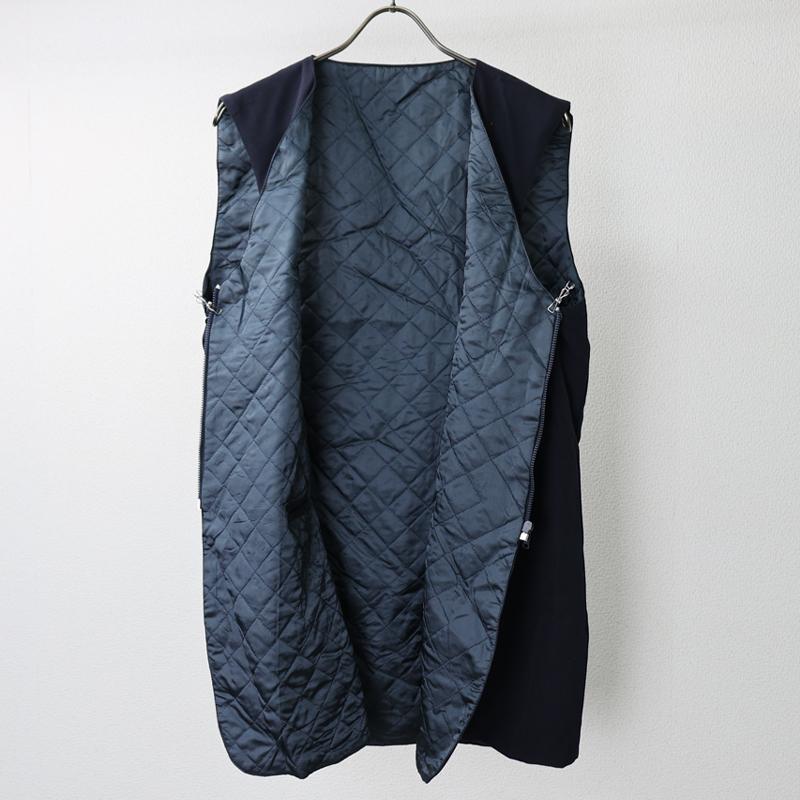 イタリア軍. 警察用ロングコート ベスト型ライナー付き《実物・新品(未