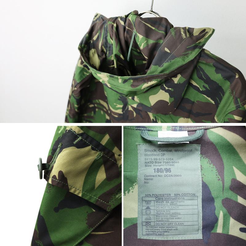 イギリス軍. DPM迷彩 WINDPROOF コンバットスモック《実物・新品(未使用品)放出品デッドストック軍用ミリタリージャケットミリタリーバーカーエスアンドグラフ｜sandgraf｜10