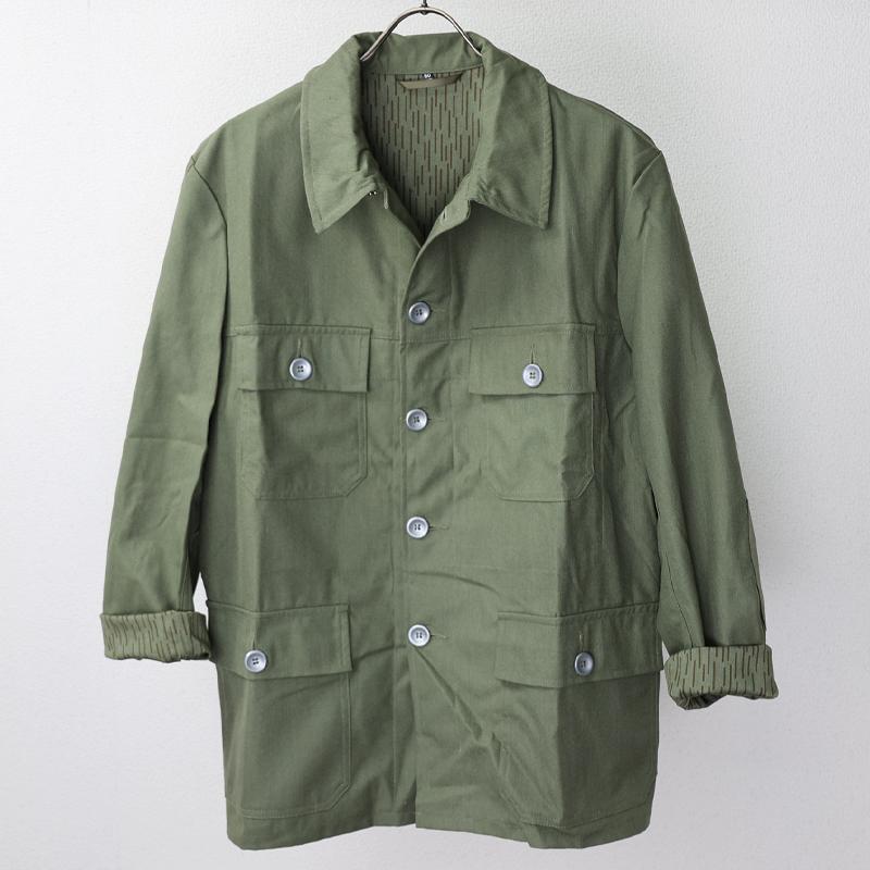 ドイツ連邦軍. レインドロップ迷彩生地使用 作業用 OD ジャケット