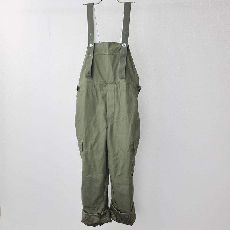 ドイツ連邦軍. レインドロップ迷彩生地使用 作業用 オーバーオール