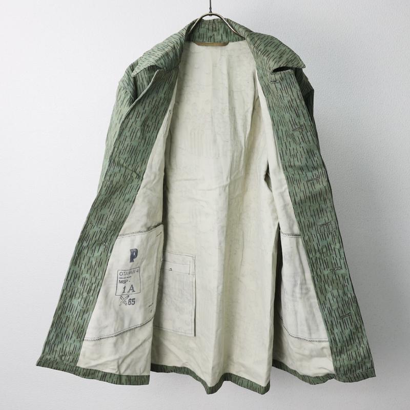 チェコ軍 M60 レインドロップカモ フィールドコート　フード付き　実物　官給品 チェコ軍. M-60 レインドロップカモ フィールドコート フード付き