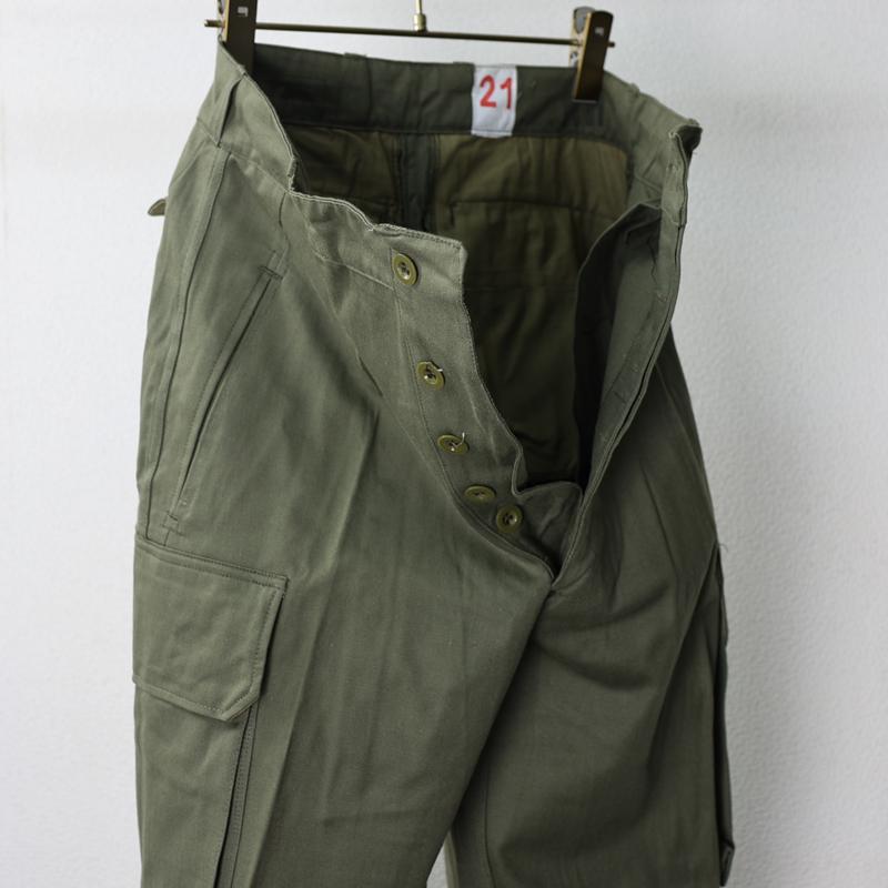 フランス軍. M-47カーゴパンツ[後期型]《実物・新品(未使用品