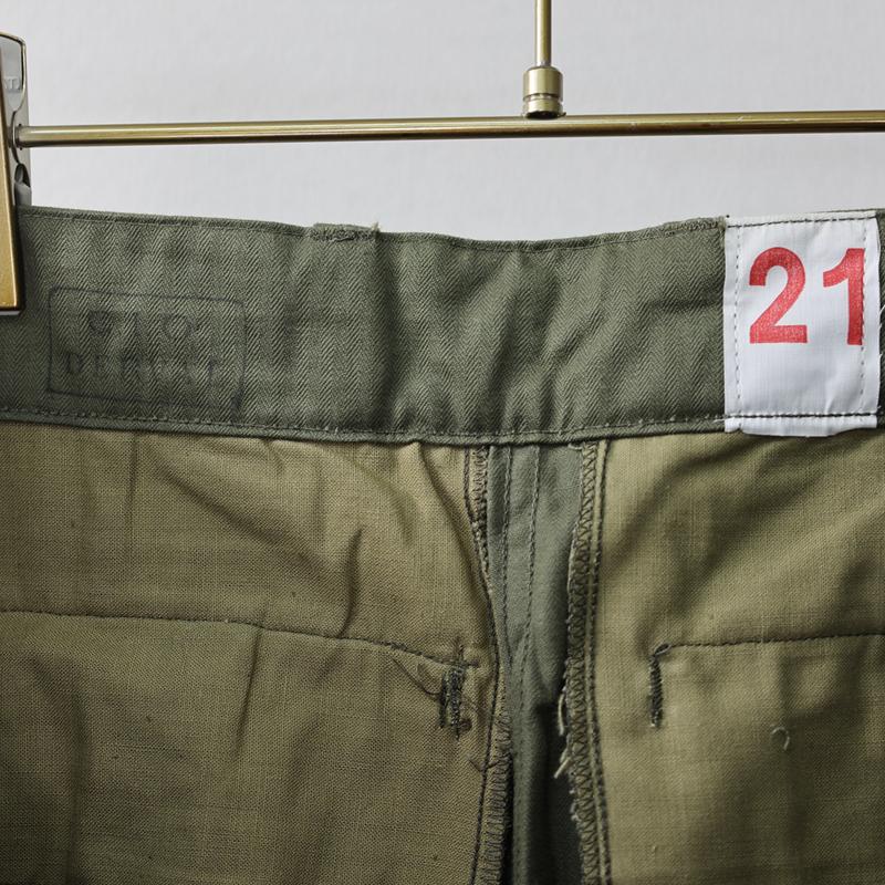 フランス軍. M-47カーゴパンツ[後期型]《実物・新品(未使用品