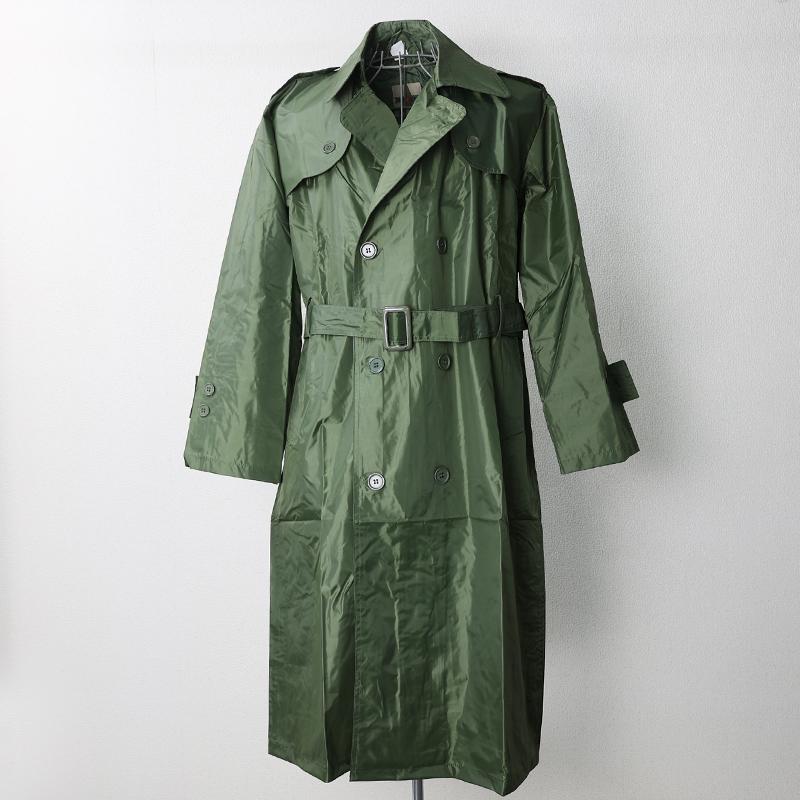 フランス軍. ダブルスタイル レインコート[グリーン] フランス 仏軍
