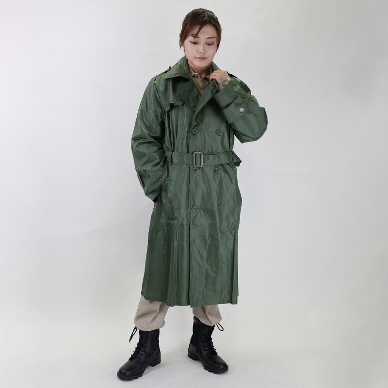 フランス軍. ダブルスタイル レインコート[グリーン] フランス 仏軍