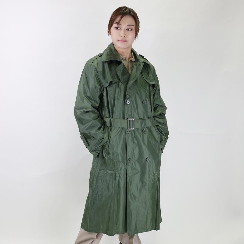フランス軍. ダブルスタイル レインコート[グリーン] フランス 仏軍