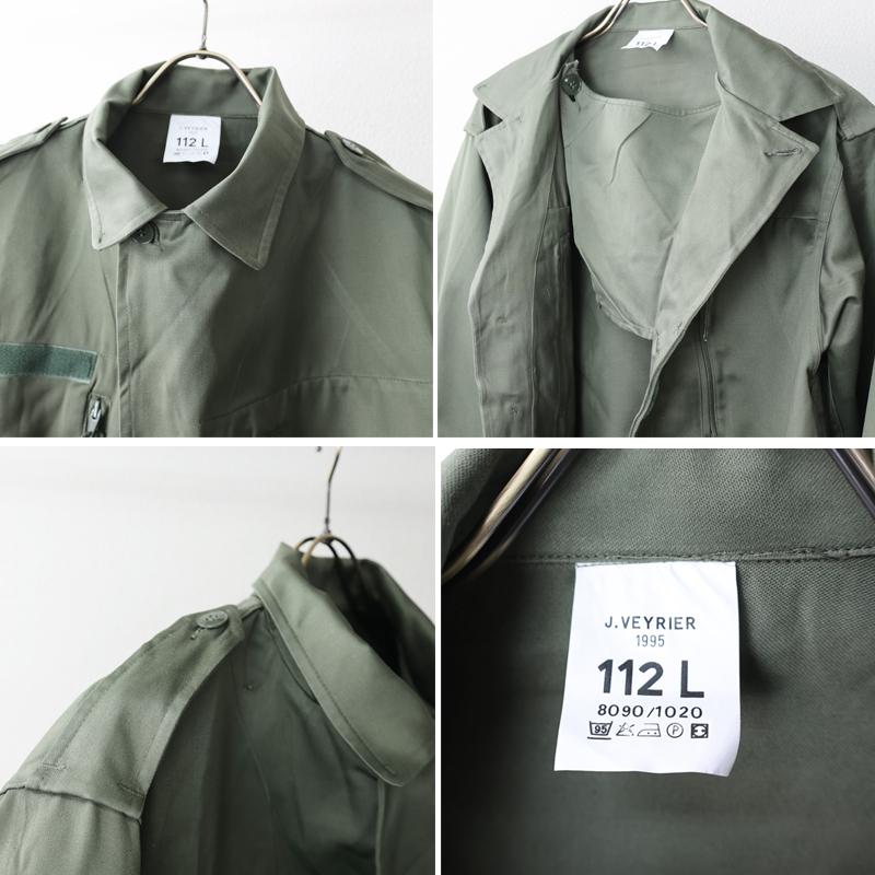 フランス軍. F-1コンバットジャケット[OD]《実物・未使用品》 FRA