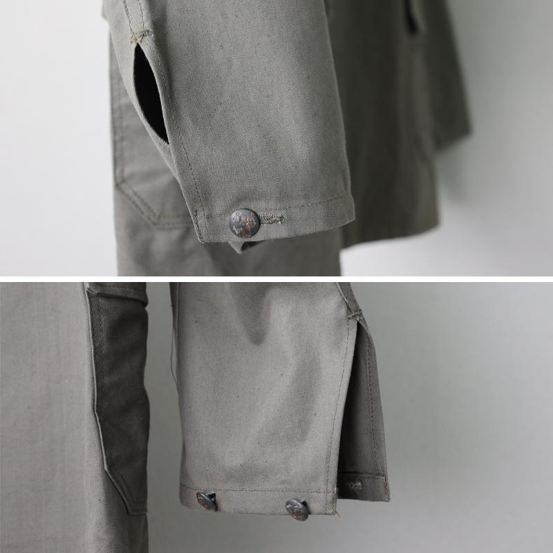 スウェーデン軍 M39 ワークジャケット カバーオール ビンテージ 40s 1930s~ Swedish Army M39 Cotton Twill Work Jacket / スウェーデン軍