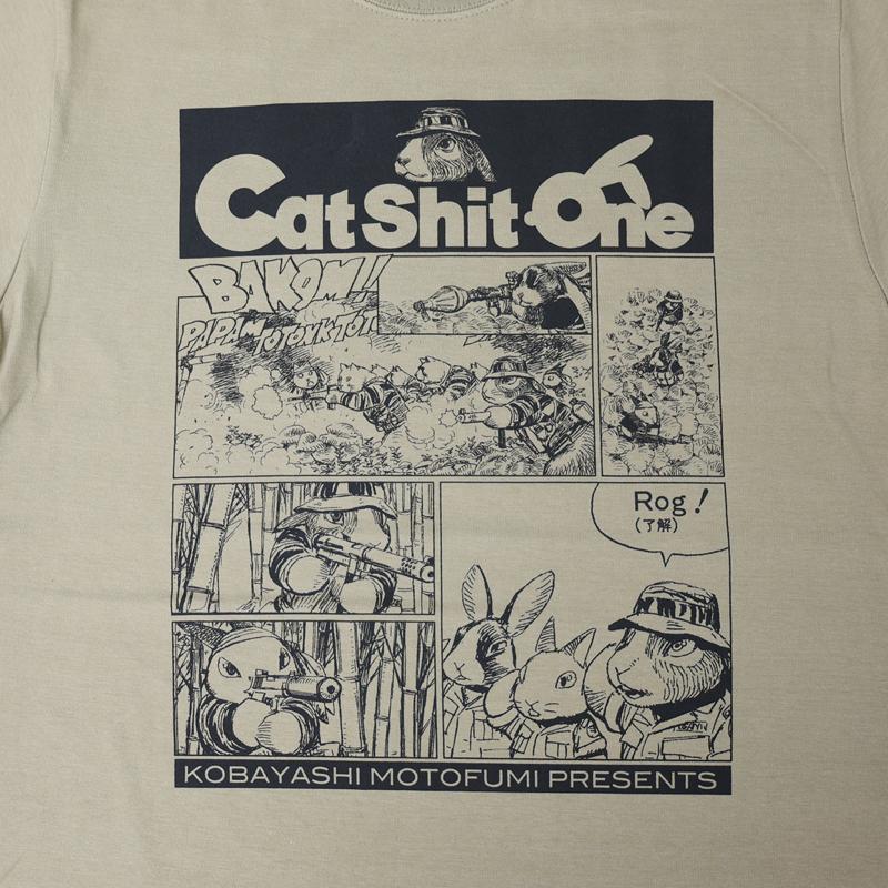 小林源文 Cat Shit One Tシャツ Genbun うさぎ ベトナム