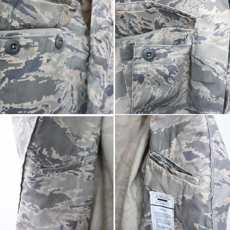 US.空軍ABU迷彩ジャケット[レディース規格]《実物・新品(未使用品