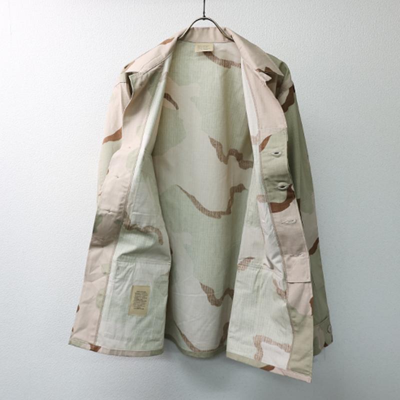 US. BDUジャケット[3カラーデザート]R《未使用放出品・G.I.》米軍
