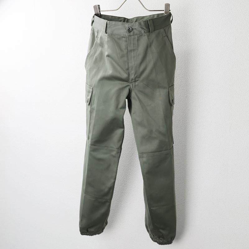 フランス軍. F-2コンバットパンツ[OD]《実物・未使用品》FRA デッド