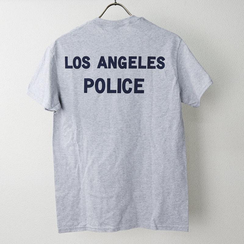 US. ポリスTシャツ[ロスSWAT] (グレー) アメリカ アメリカンポリス LE