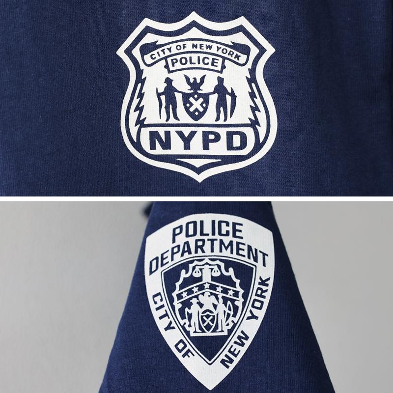 US. ポリスTシャツ[ニューヨークポリス] (ネイビー)　アメリカ アメリカンポリス LE 警察 POLICE NY NYPD 新品 ロゴ スワット GILDAN　エスアンドグラフ｜sandgraf｜05