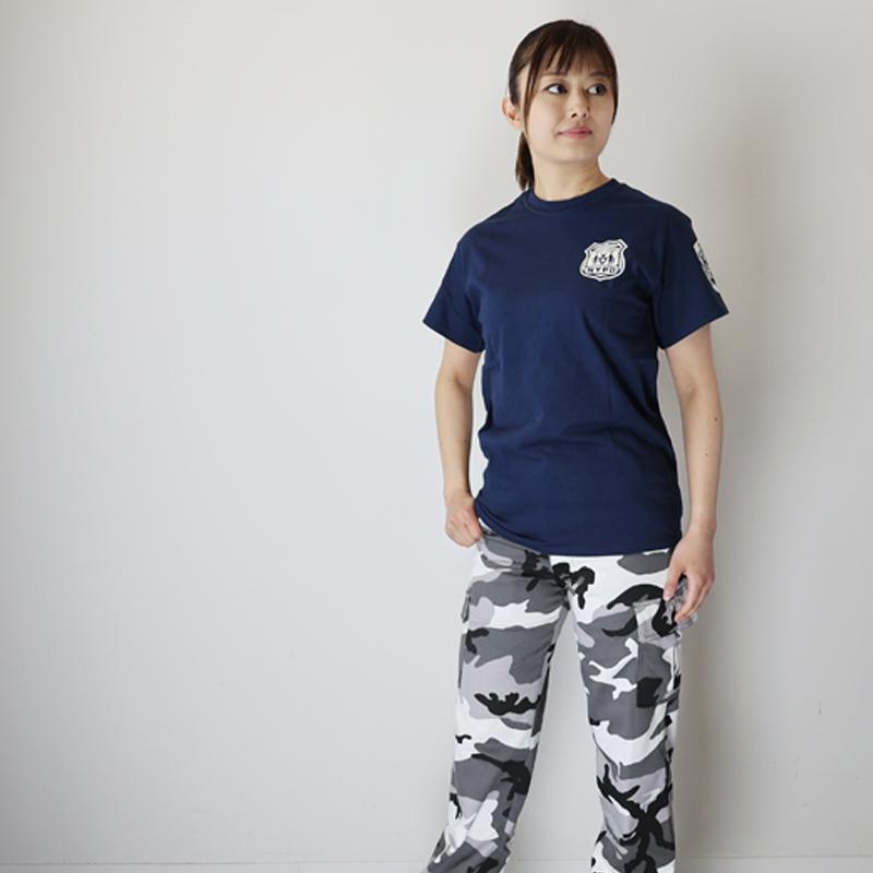 US. ポリスTシャツ[ニューヨークポリス] (ネイビー) アメリカ
