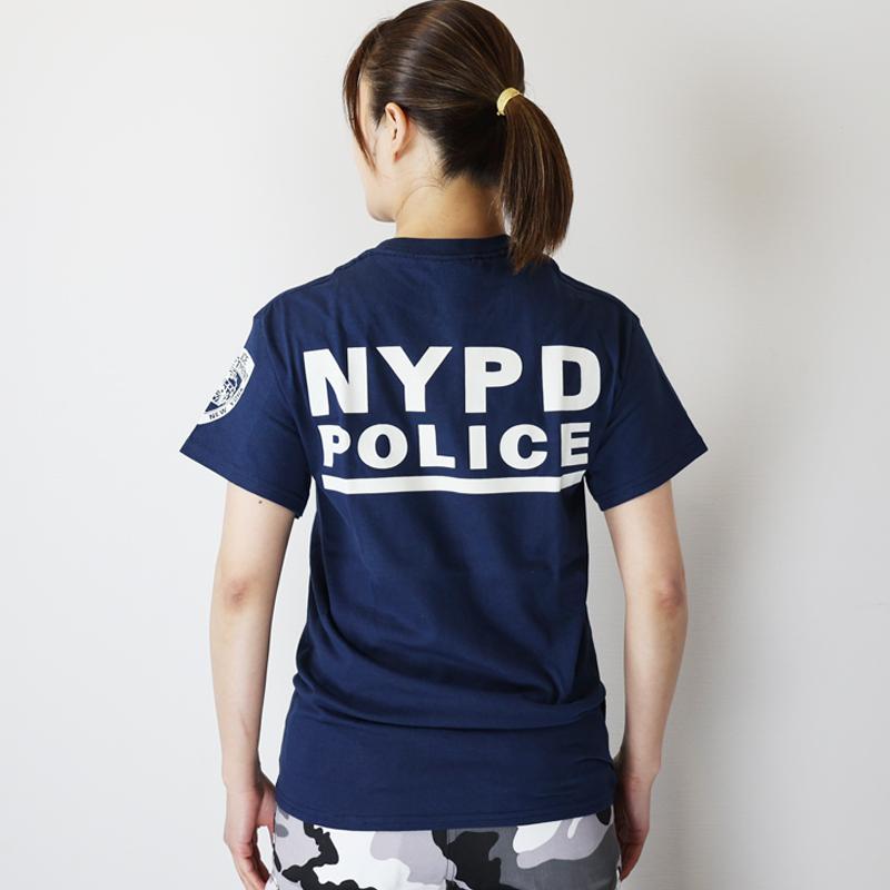 US. ポリスTシャツ[ニューヨークポリス] (ネイビー)　アメリカ アメリカンポリス LE 警察 POLICE NY NYPD 新品 ロゴ スワット GILDAN　エスアンドグラフ｜sandgraf｜08