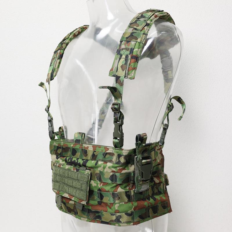 自衛隊使用迷彩ナイロンチェストリグ 陸上自衛隊. 新型チェストリグ [陸自迷彩] JGSDF 自衛隊 陸自 迷彩