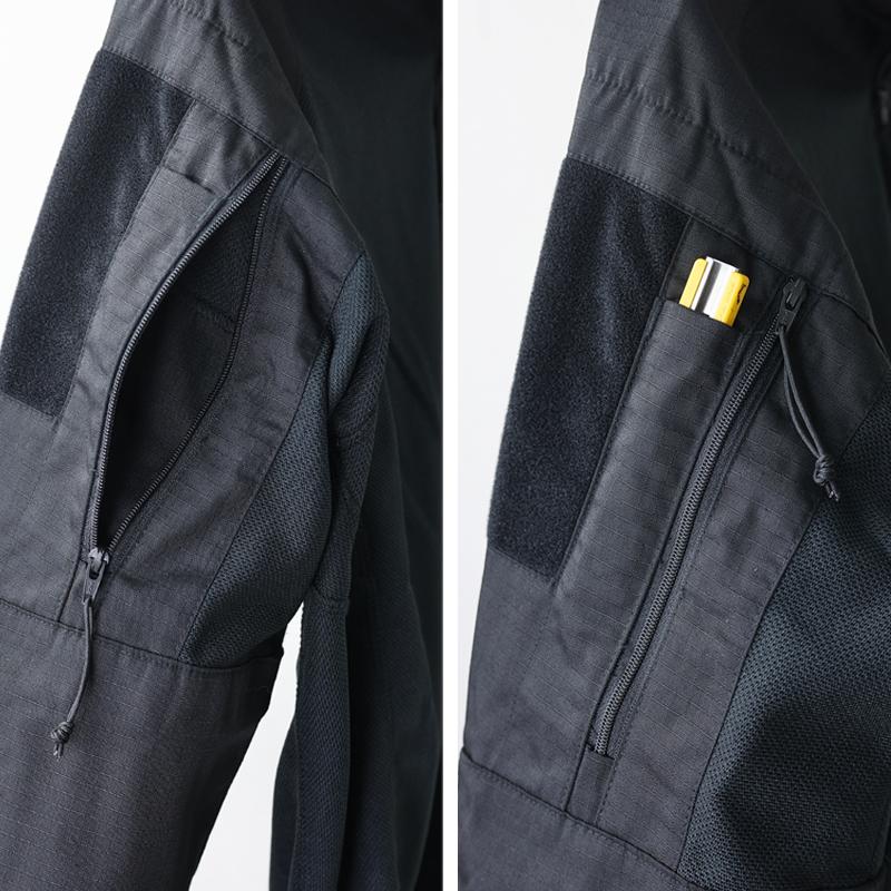 MAXTACS G4スタイル コンバットシャツ [ブラック] ラグラン 特殊部隊