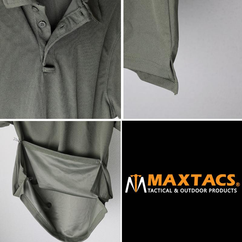 MAXTACS US. タクティカル Poloシャツ[レンジャーグリーン] アメリカ