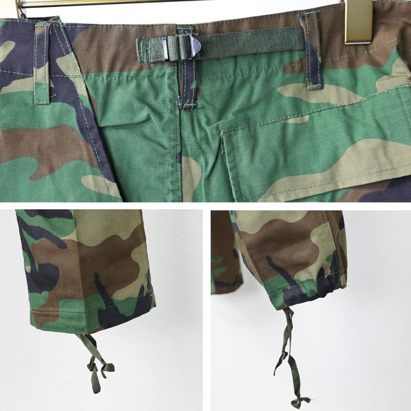 US. BDUパンツ[ウッドランド] リップストップ生地 米軍 アメリカ軍新品