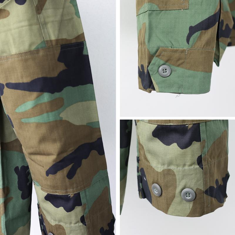 US. BDUジャケット[ウッドランド] リップストップ生地 米軍 アメリカ軍