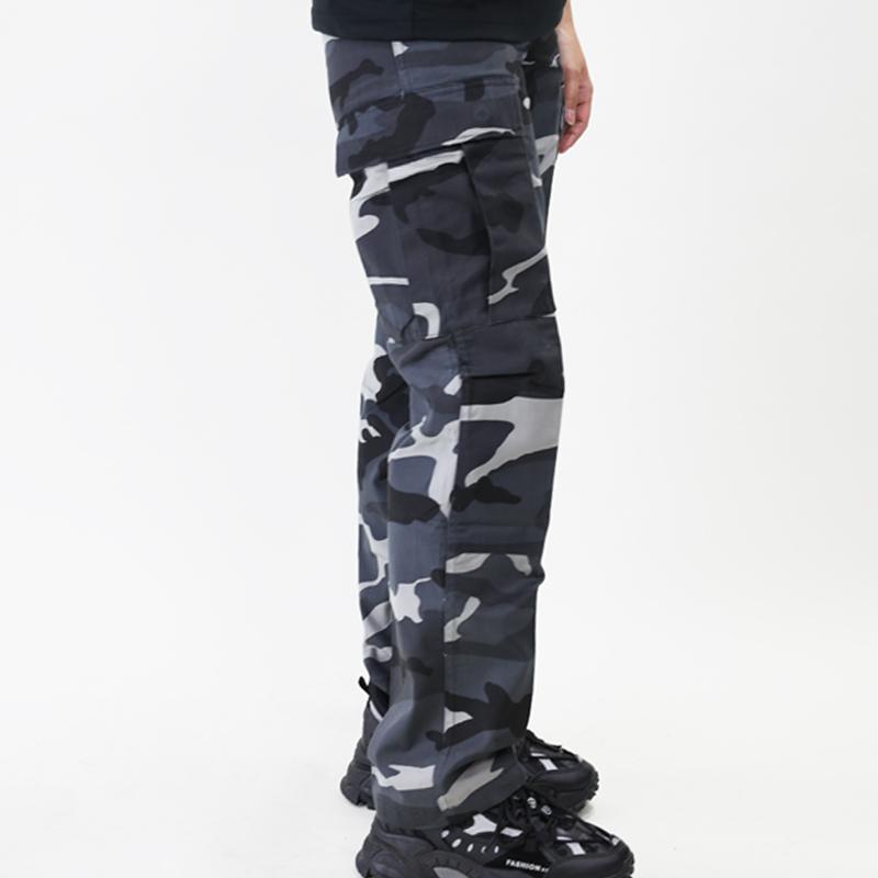 US. BDUパンツ[タクティカルカモ](XS)米軍新品軍用ミリタリー白黒