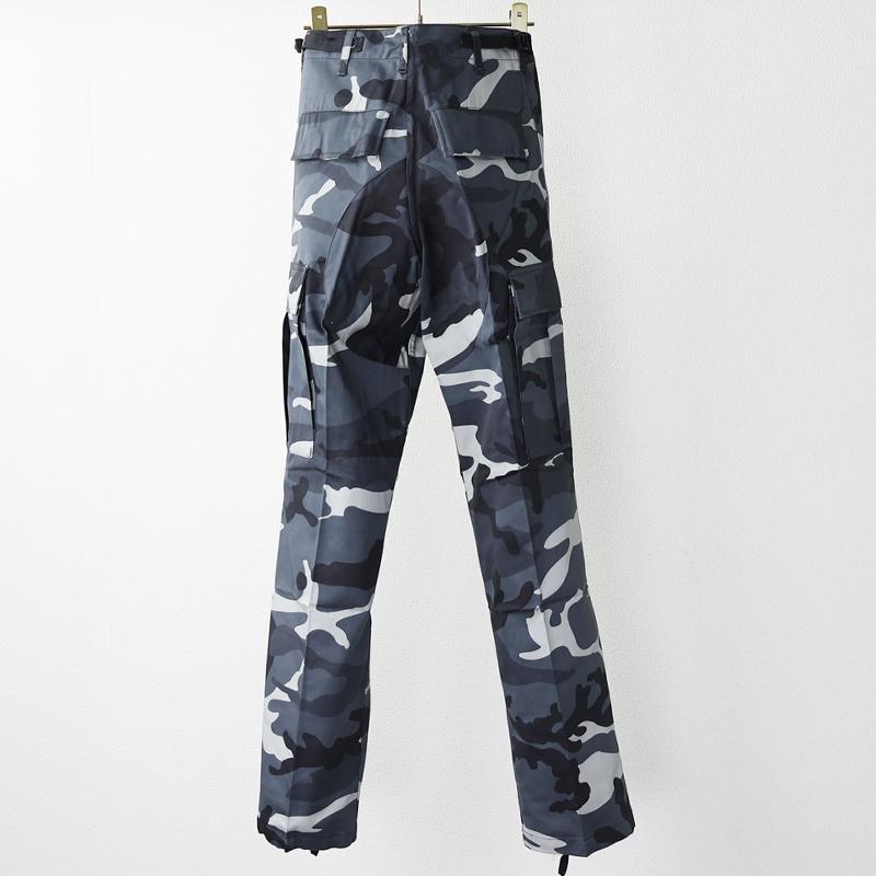US. BDUパンツ[タクティカルカモ](XS)米軍新品軍用ミリタリー白黒