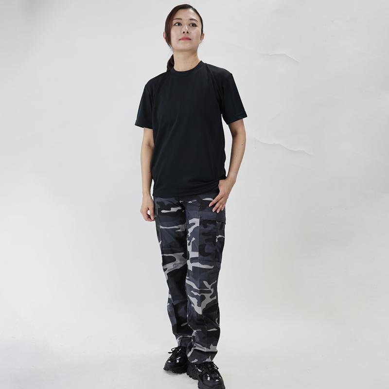 US. BDUパンツ[タクティカルカモ](XS)米軍新品軍用ミリタリー白黒
