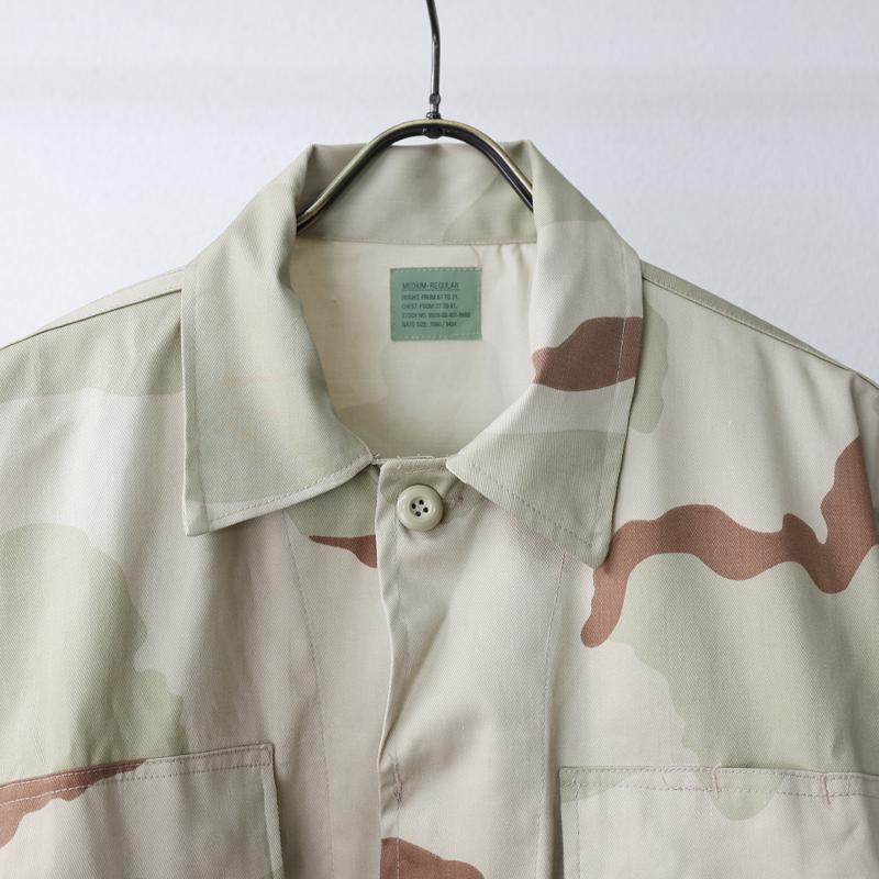 US. BDUジャケット [3カラーデザート] ノンリップ生地 アメリカ軍新品