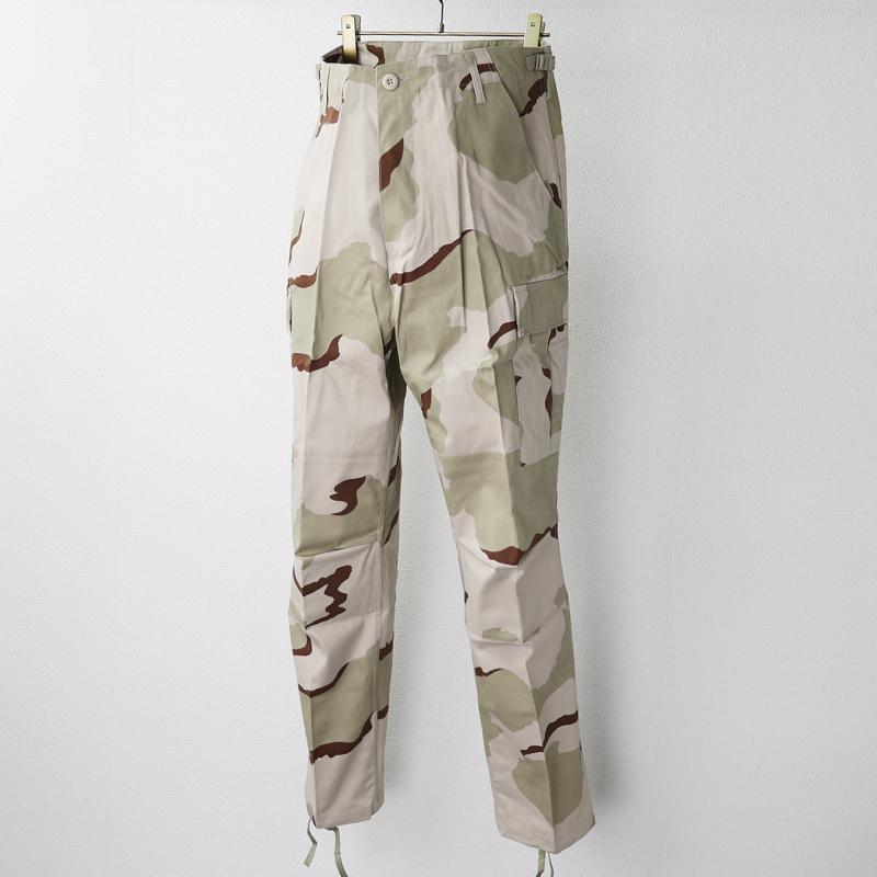 US. BDUパンツ[3カラーデザート] (M) ノンリップ生地 米軍 アメリカ軍